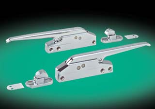 Generic Cooler/Freezer Latch and Strike, 3/4 to 1 5/8 Offset with Lock -  Keep Your Cool! - GasketGuy.com